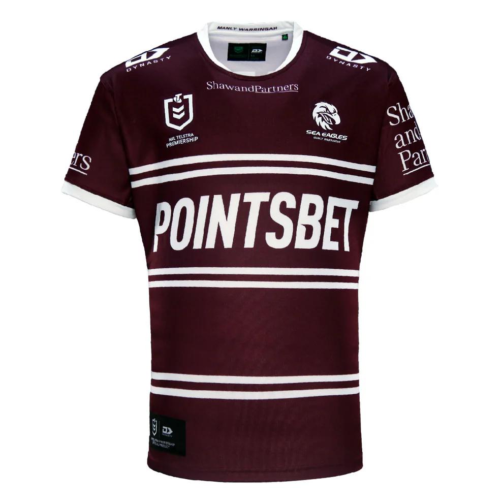 NRL Manly Warringah Sea Eagles 2024 Home Jersey