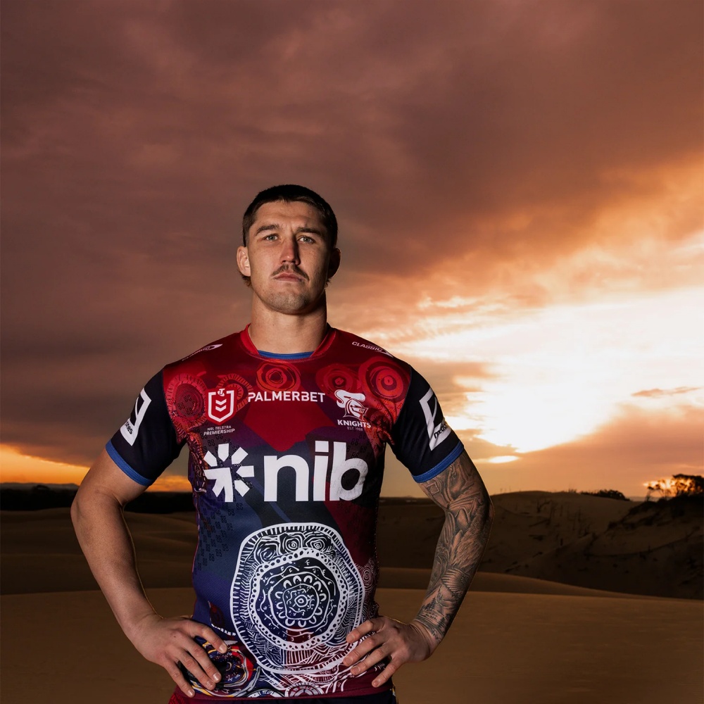 NRL Newcastle Knights 2025 Indigenous Jersey