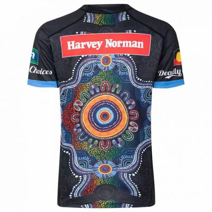Indigenous All Stars 2023 Black Rugby Jersey