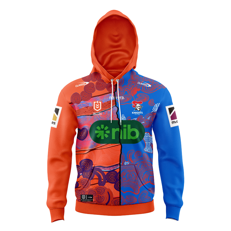 Kid's NRL Newcastle Knights 2024 Mix Hoodie