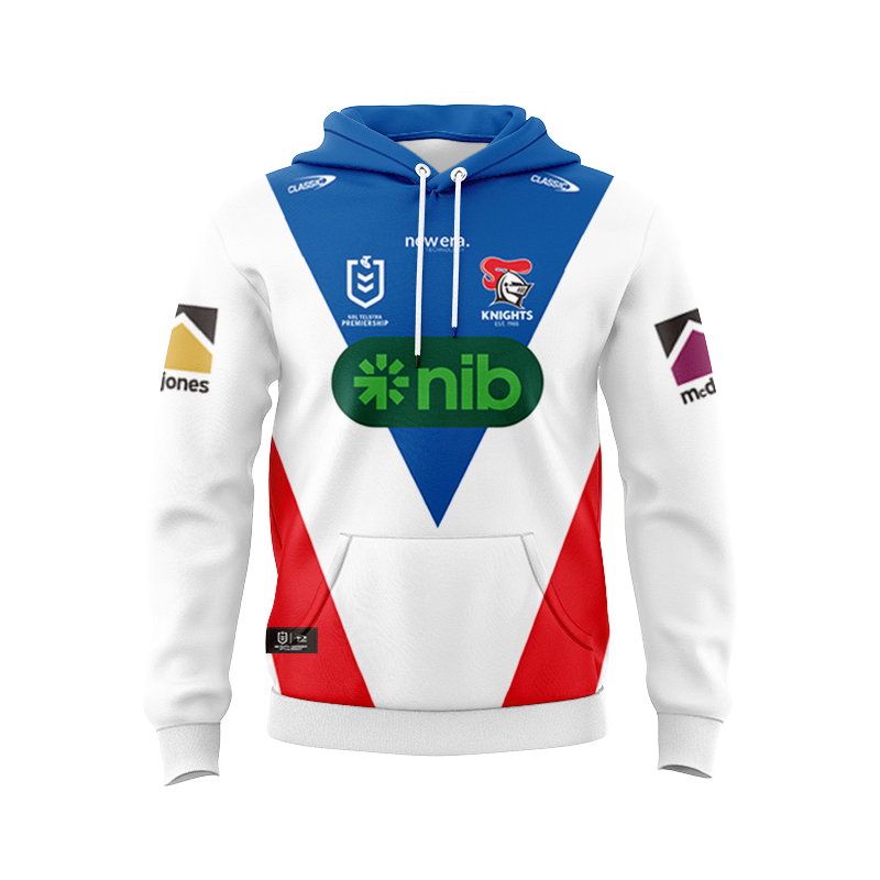 NRL Newcastle Knights 2025 Away Hoodie