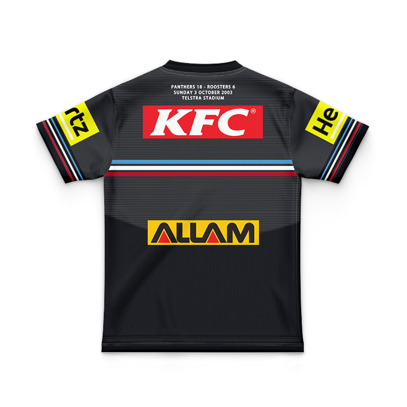 Kid's NRL Penrith Panthers 2023 Premiers Home Jersey