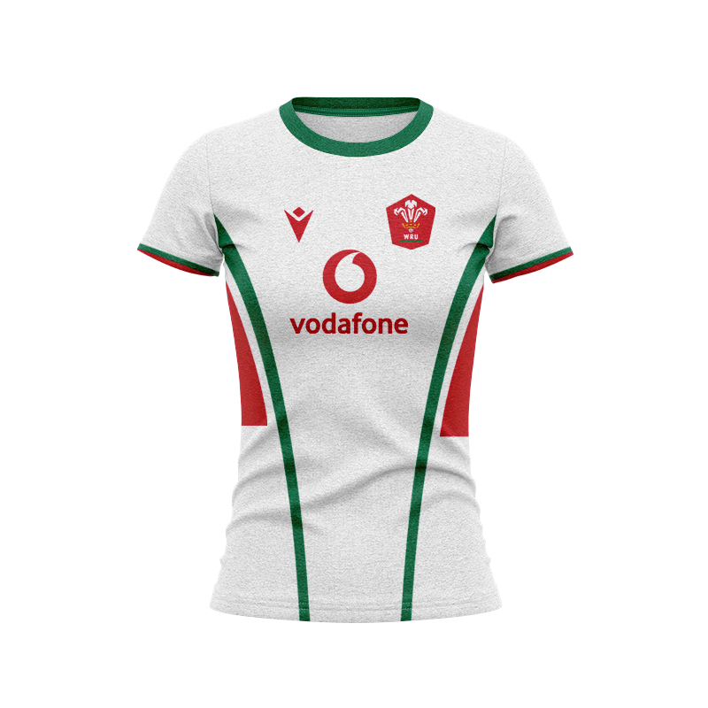 Women's Wales Rugby 2024 Away Jersey