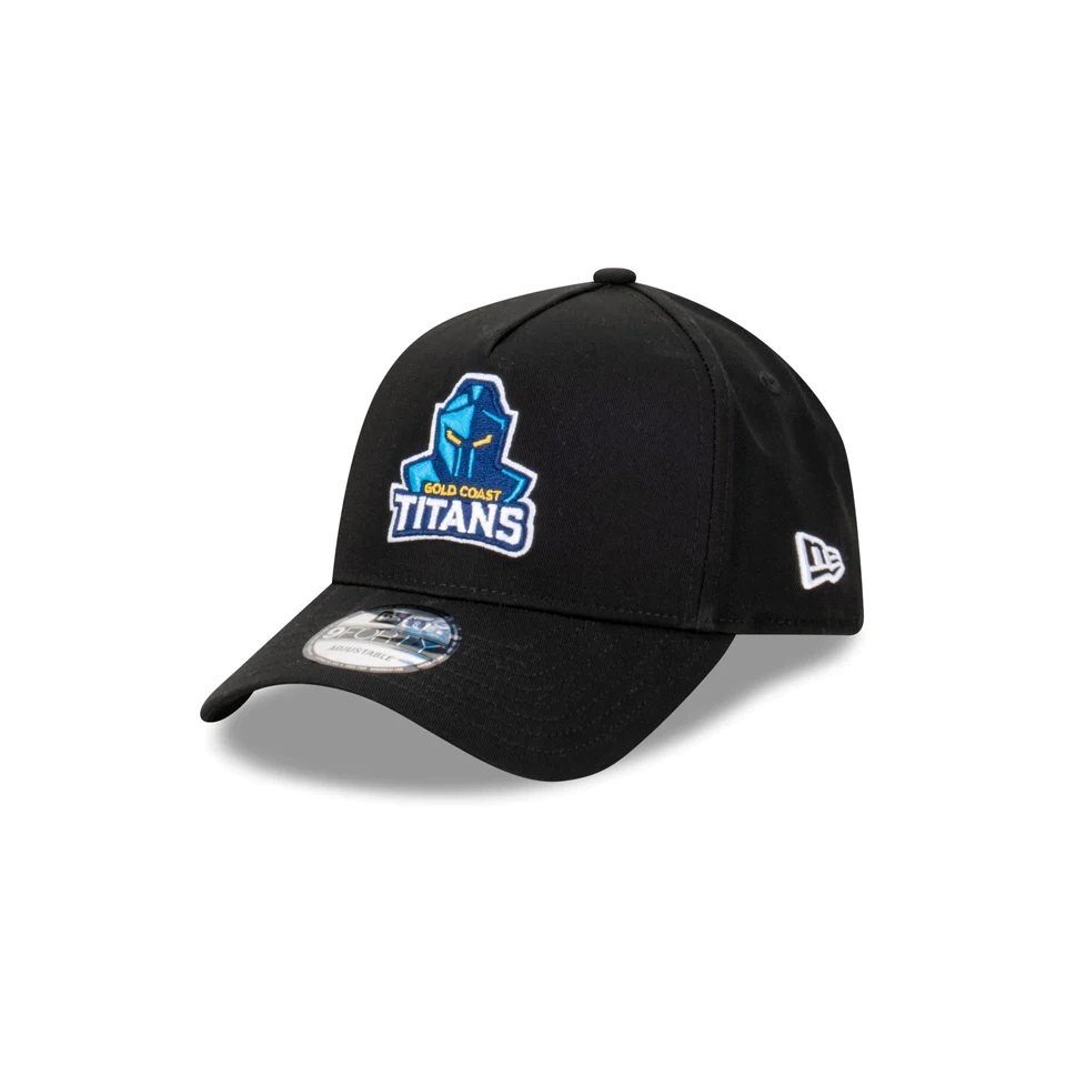 NRL Gold Coast Titans Black EDS Embroidered Logo Cap 2025