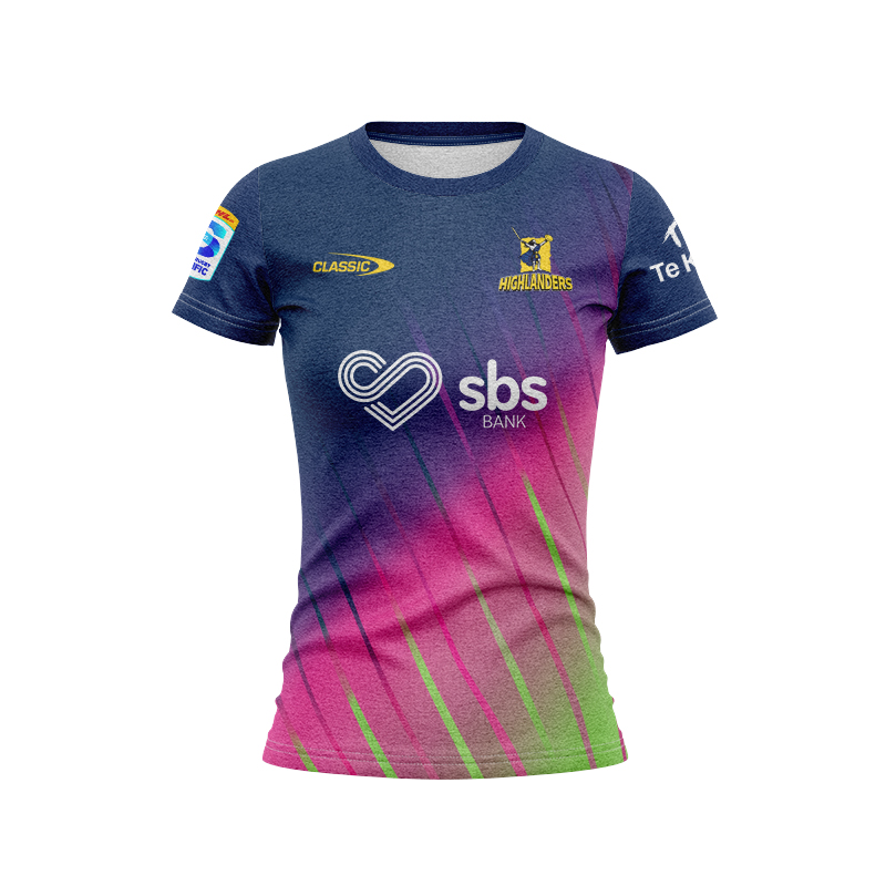 Women's Otago Highlanders Super Rugby 2025 Training Jersey