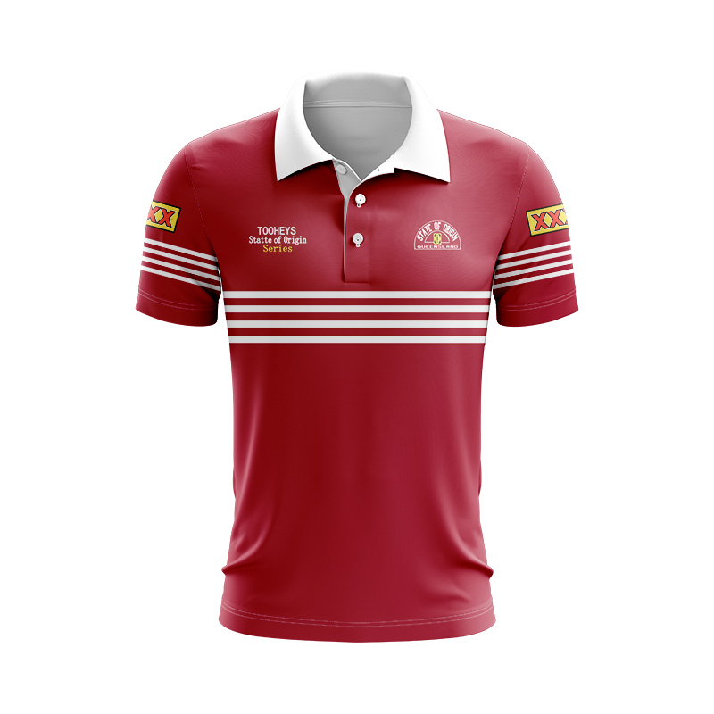 QLD Maroons 1991 Retro Polo Shirt