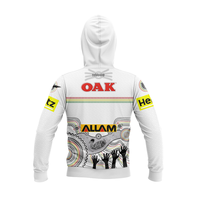 Kid's NRL Penrith Panthers 2024 Indigenous Hoodie