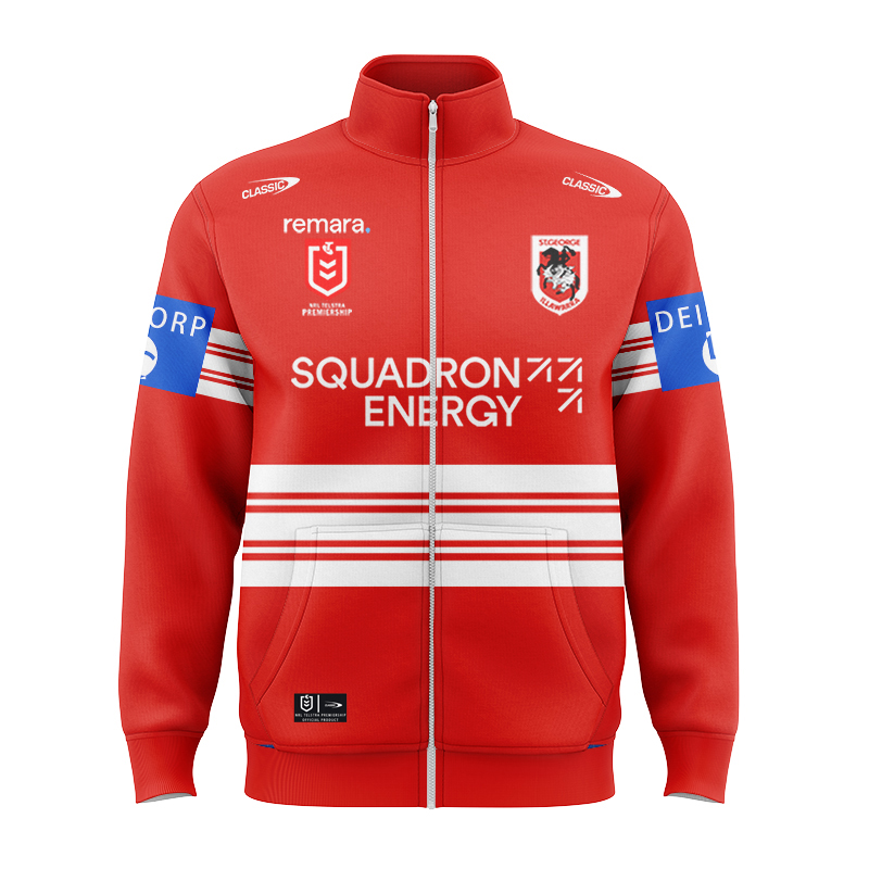 NRL St George Illawarra Dragons 2025 Away Jacket