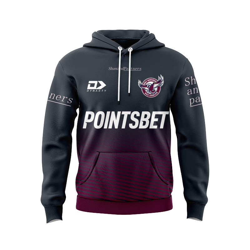 NRL Manly Warringah Sea Eagles 2024 Alternate Training Hoodie