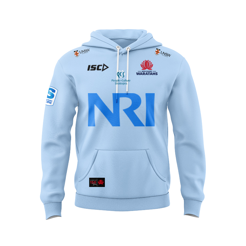 NSW Waratahs Super Rugby 2024 ISC Home Hoodie