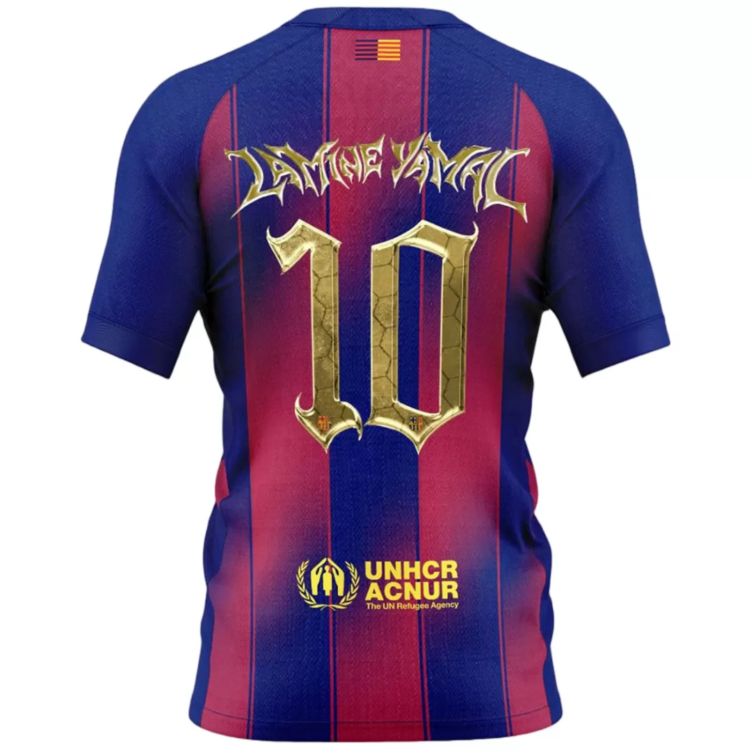LAMINE YAMAL #10 Barcelona Home Jersey 2025/26-Kopa Trophy Edition