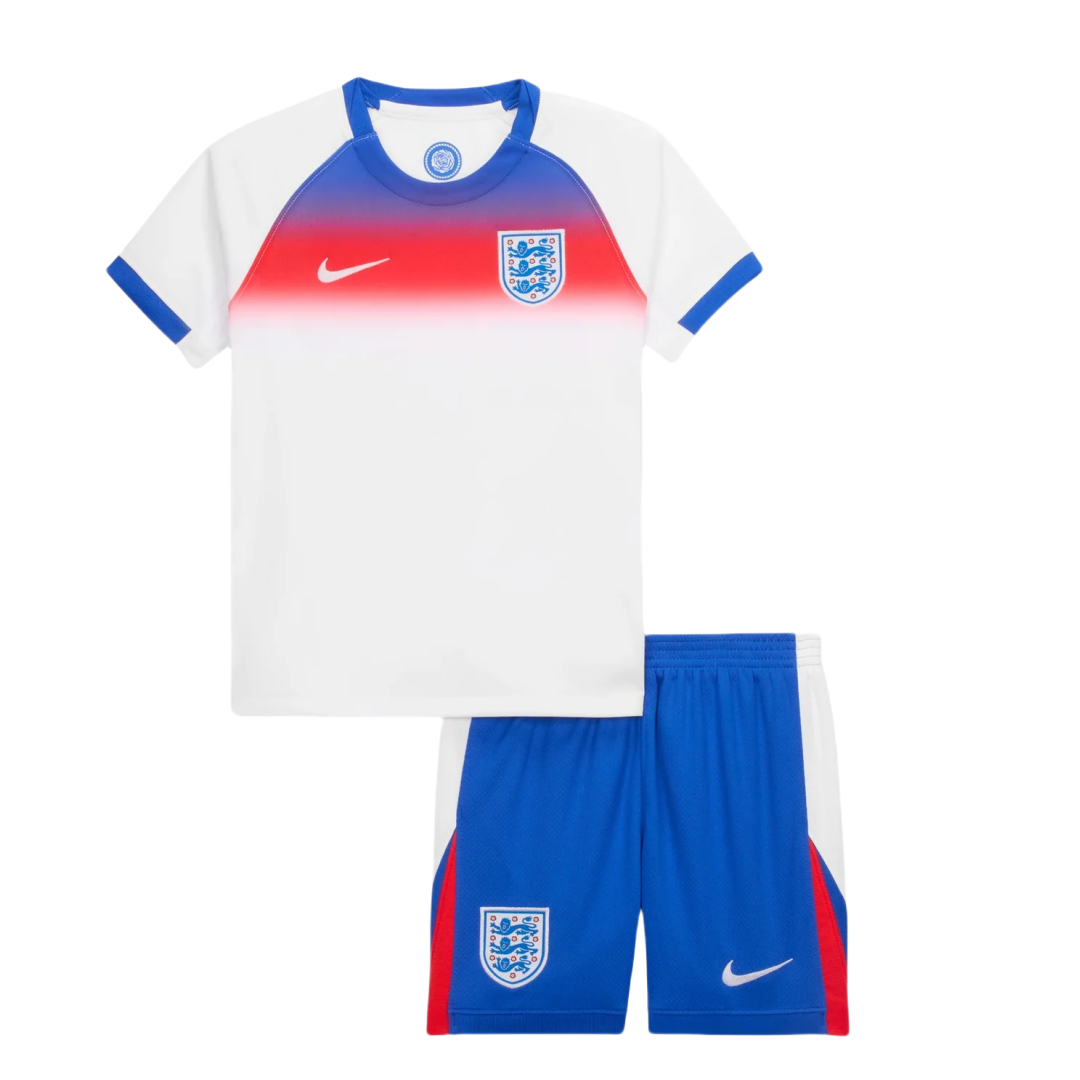 Kid's England Home Jersey For Women's Euro 2025