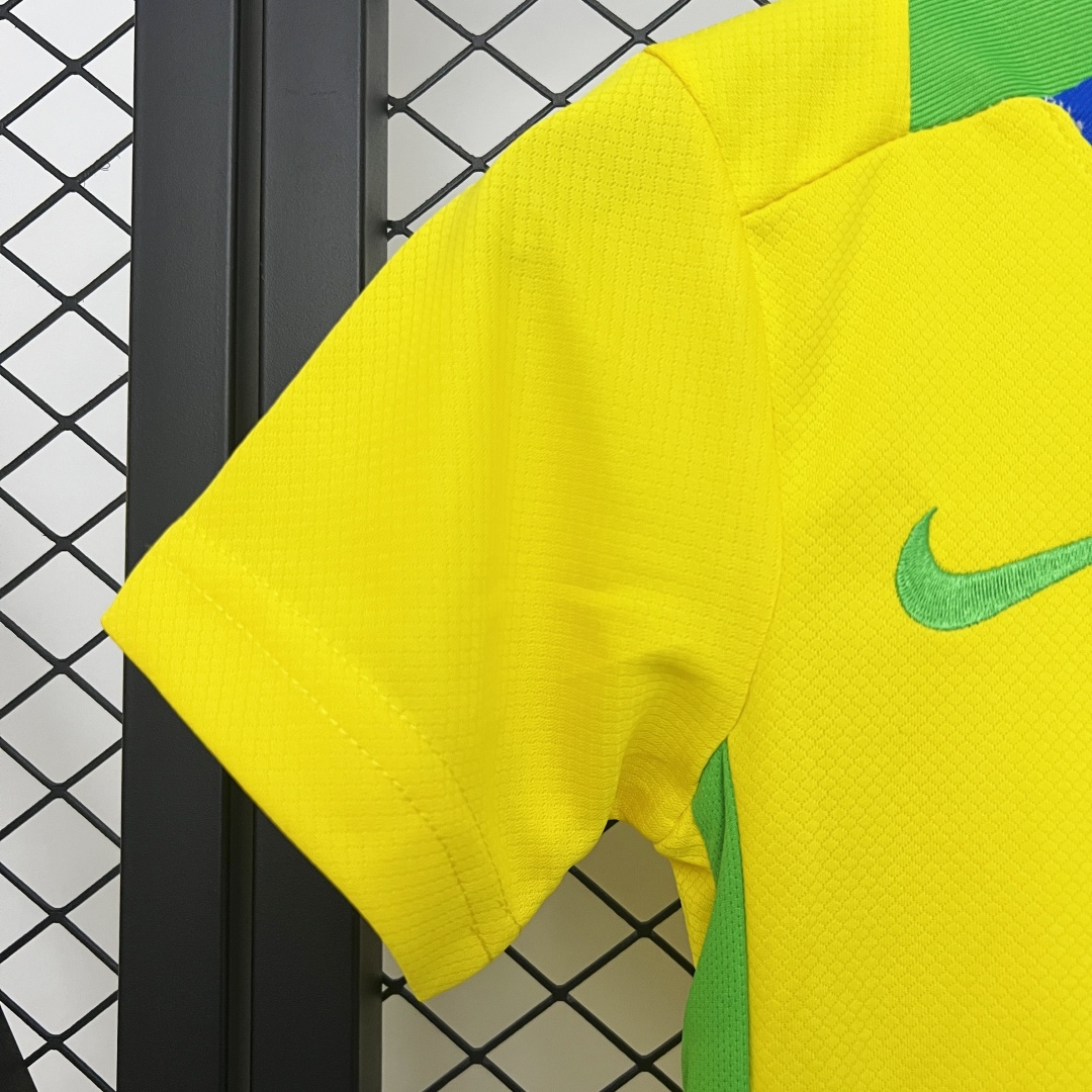 Kid's Home Kit For Brazil Women Team 2025