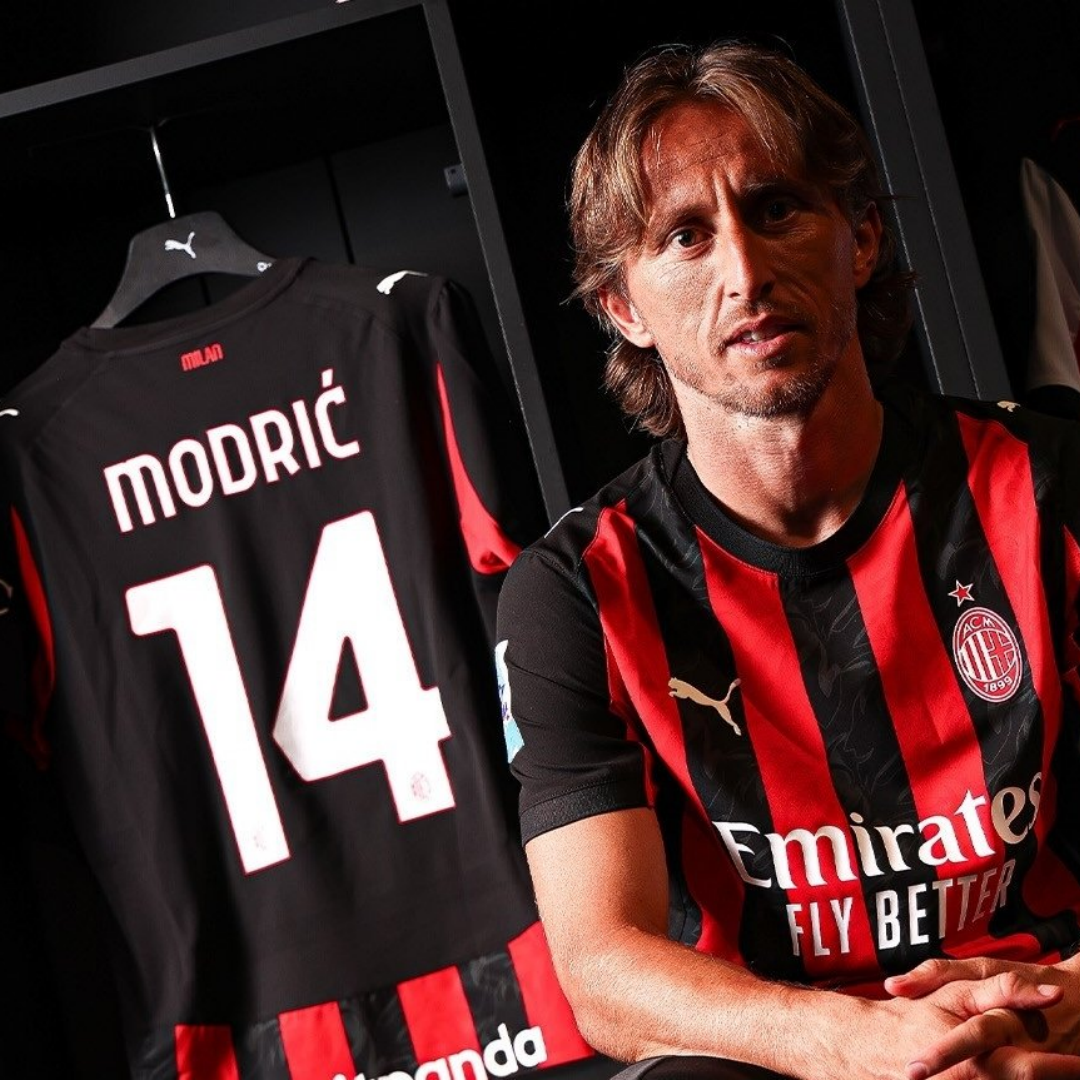 MODRIĆ #14 AC Milan Home Jersey 2025/26