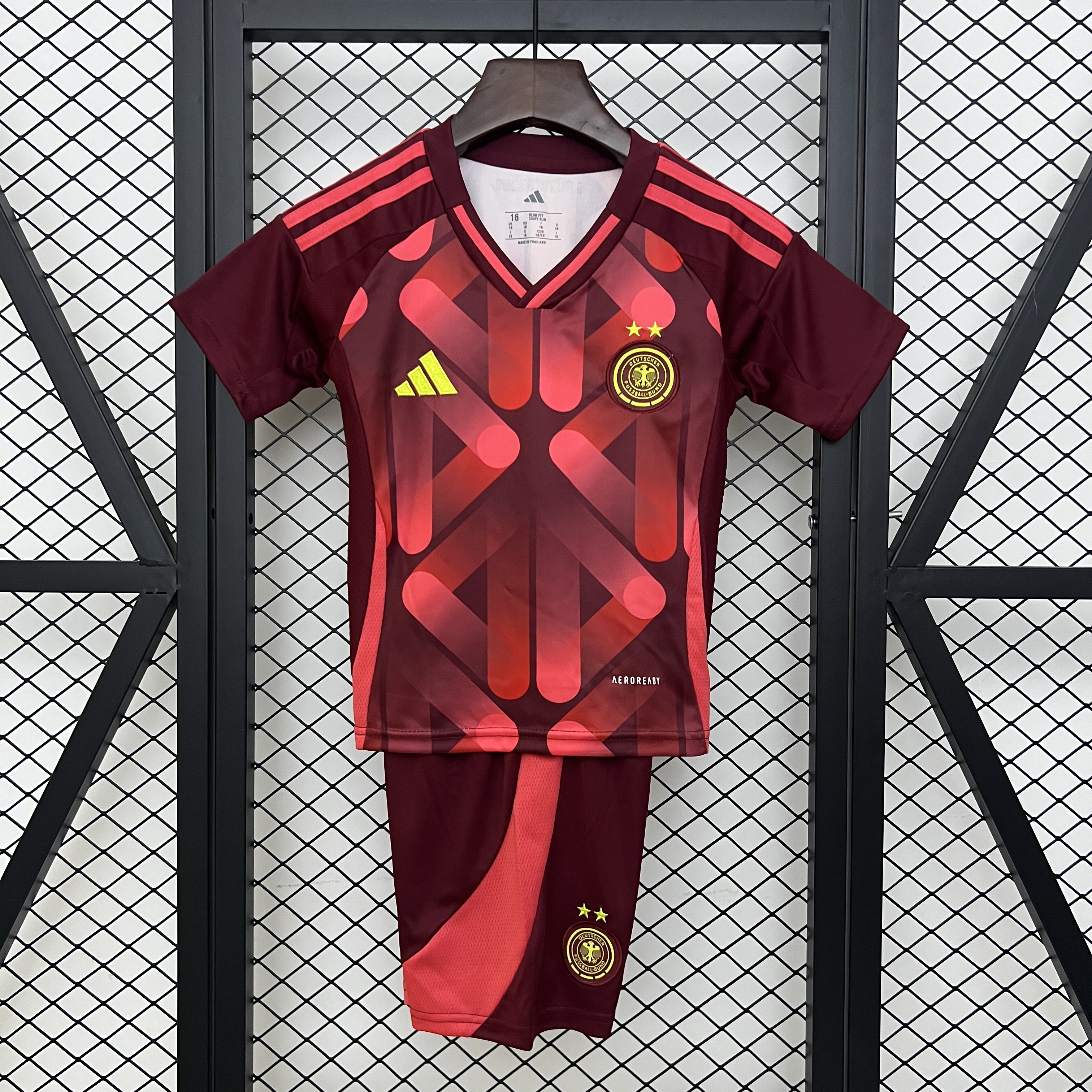 Kid's Germany Away Kit For Women's Euro 2025