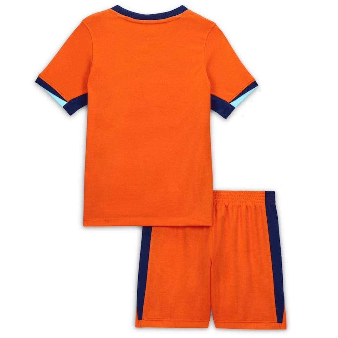 Kid's Netherlands Home Jersey+Shorts EURO 2024