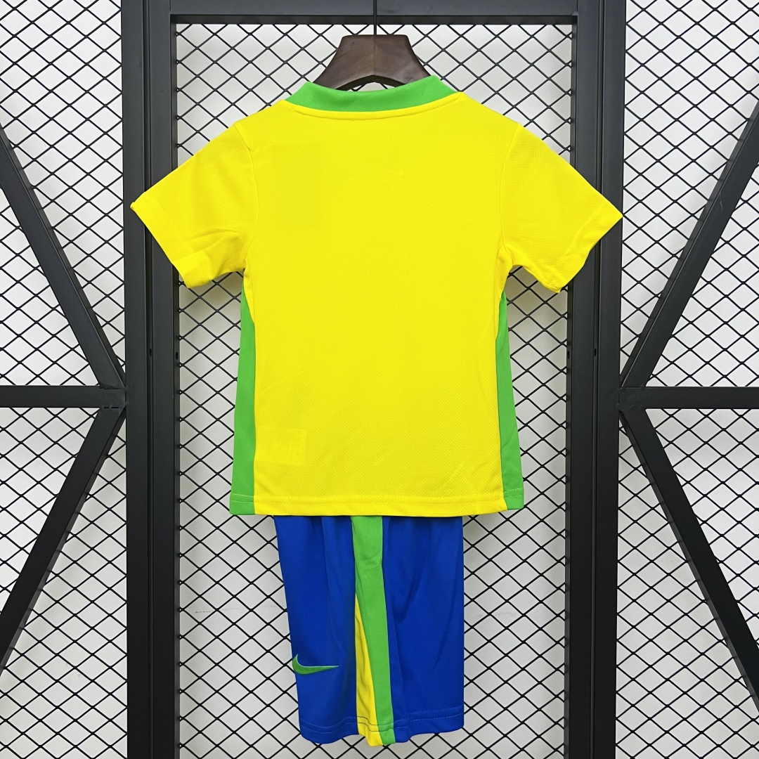Kid's Home Kit For Brazil Women Team 2025
