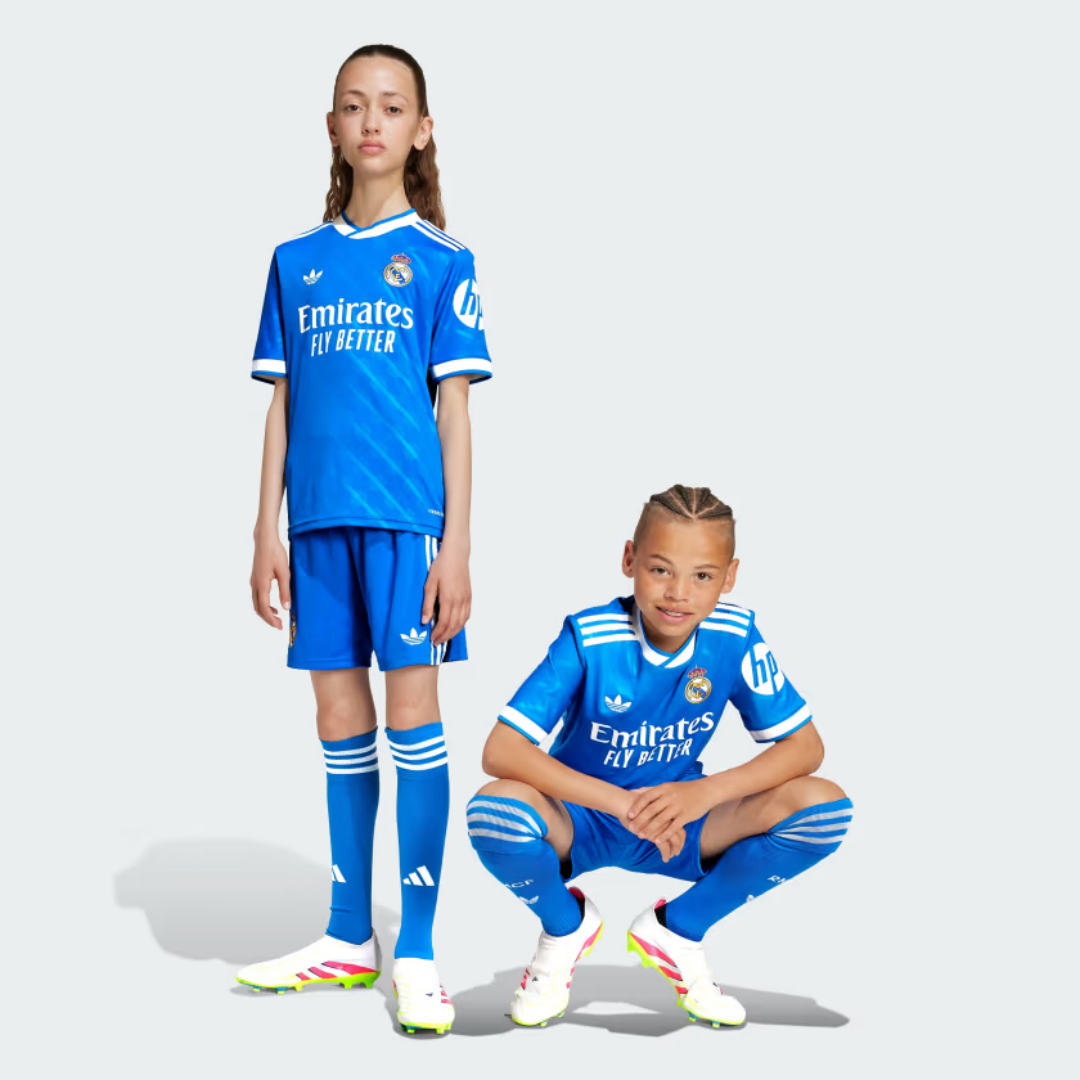 Kid's Real Madrid Third Kit 2025/26