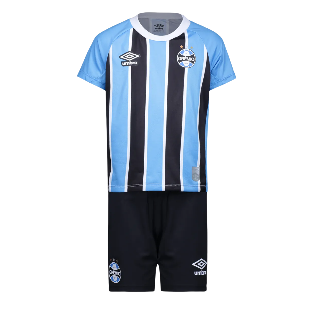 Kid's Grêmio FBPA Home Kit 2025