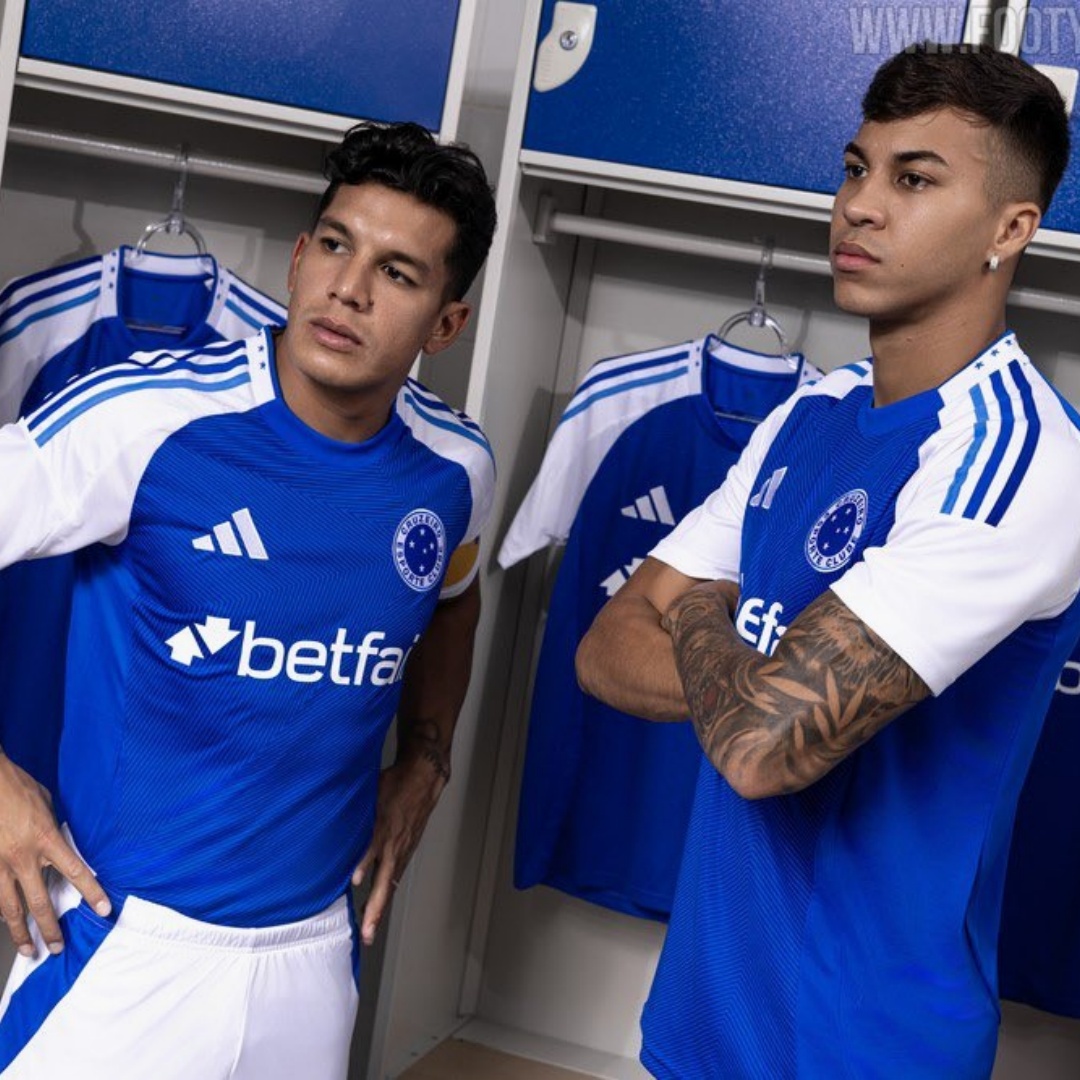 Cruzeiro EC Home Jersey 2025
