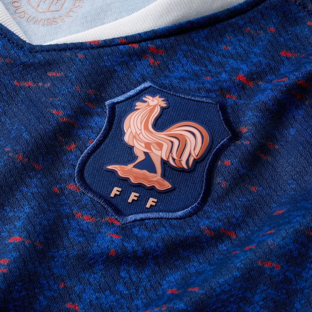 Kid's France Home Jersey For Women's Euro 2025