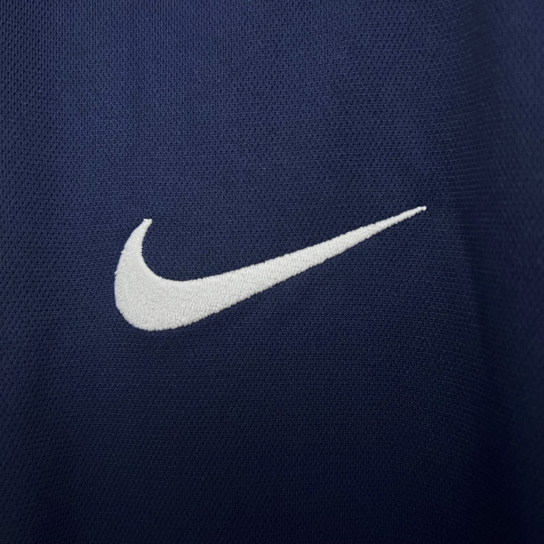 France Rertro Home Long Sleeve Jersey 2014