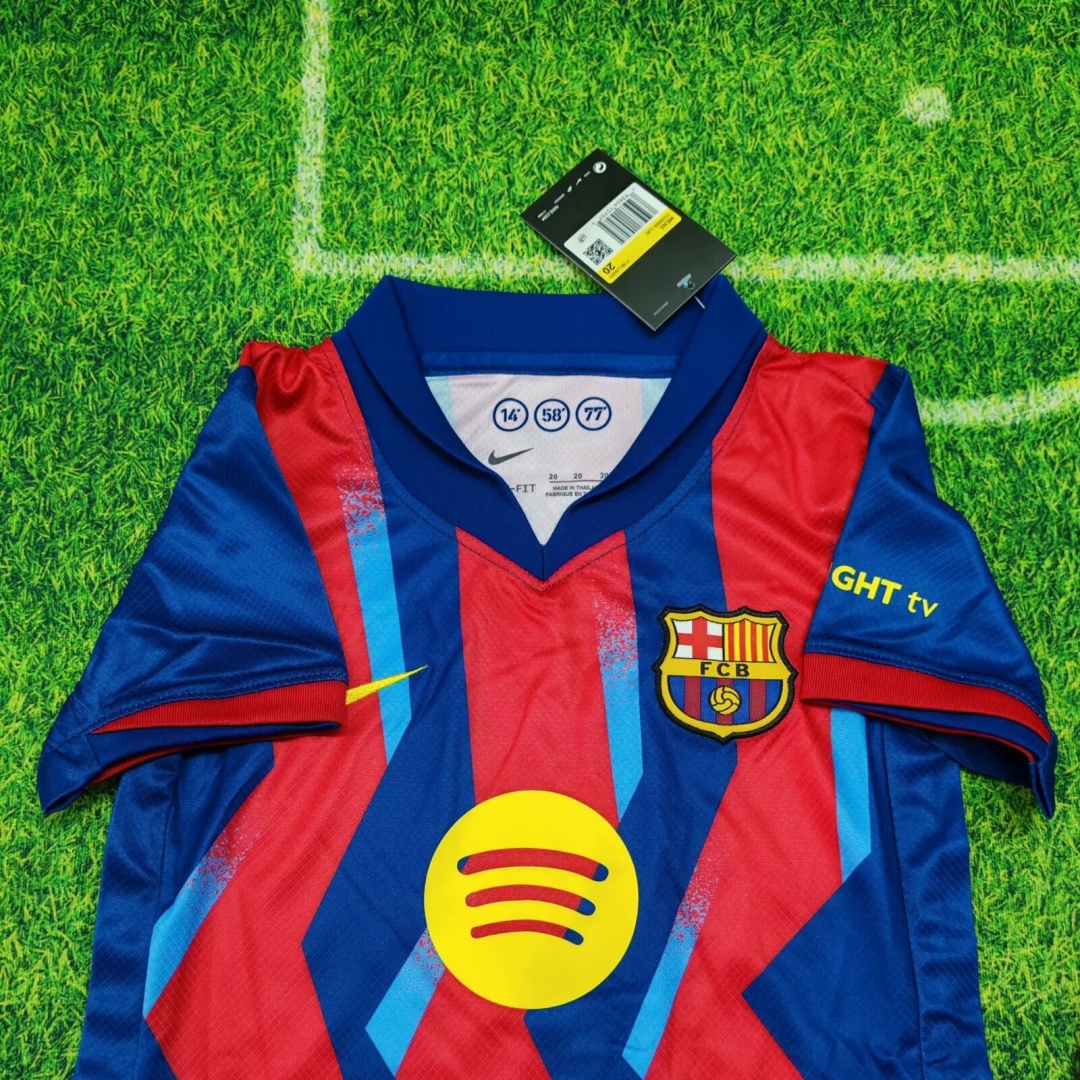 Kid's Barcelona Fourth Kit 2025/26