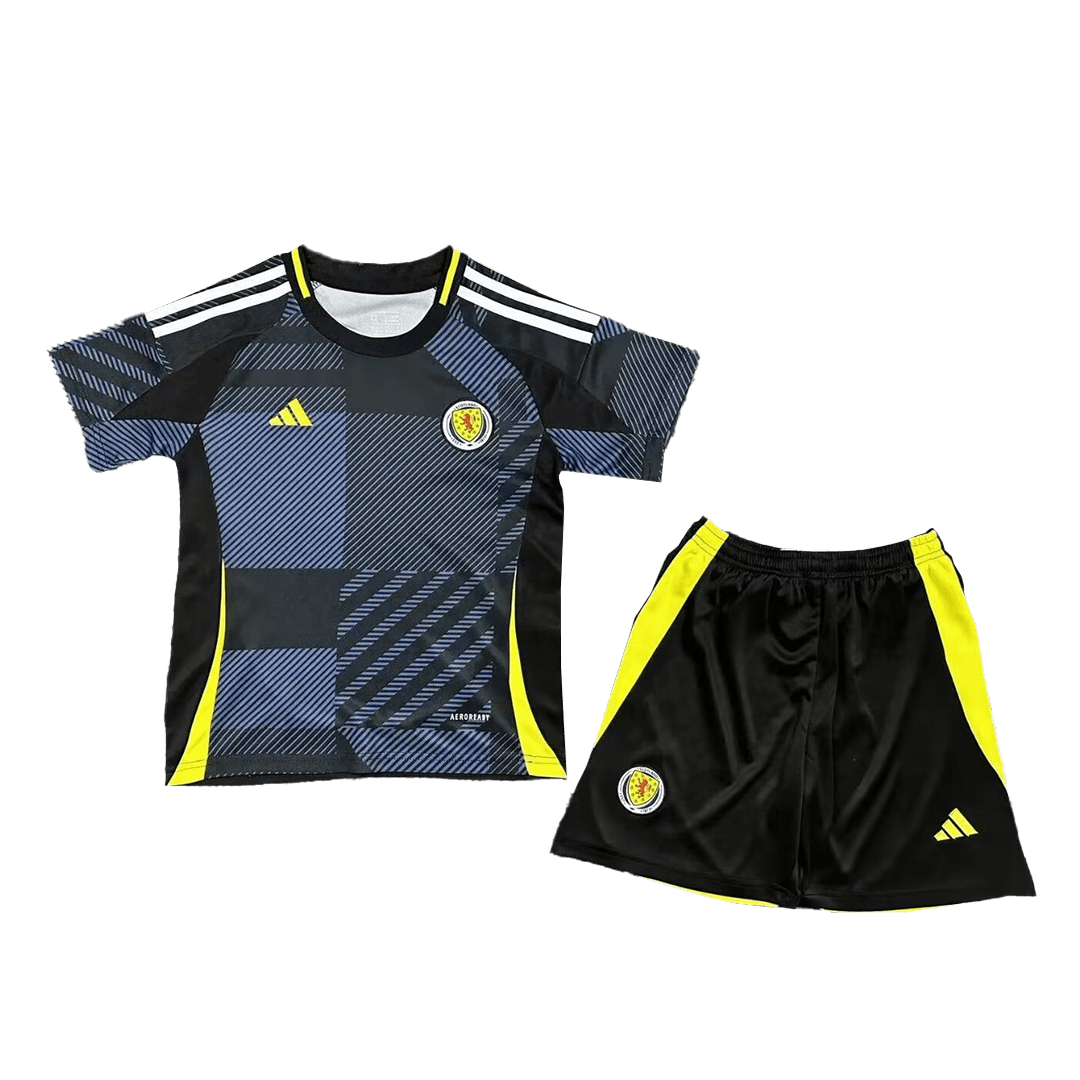 Kid's Scotland Home Jersey+Shorts EURO 2024