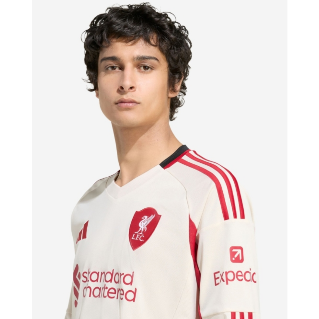Liverpool Away Long Sleeve Jersey 2025/26