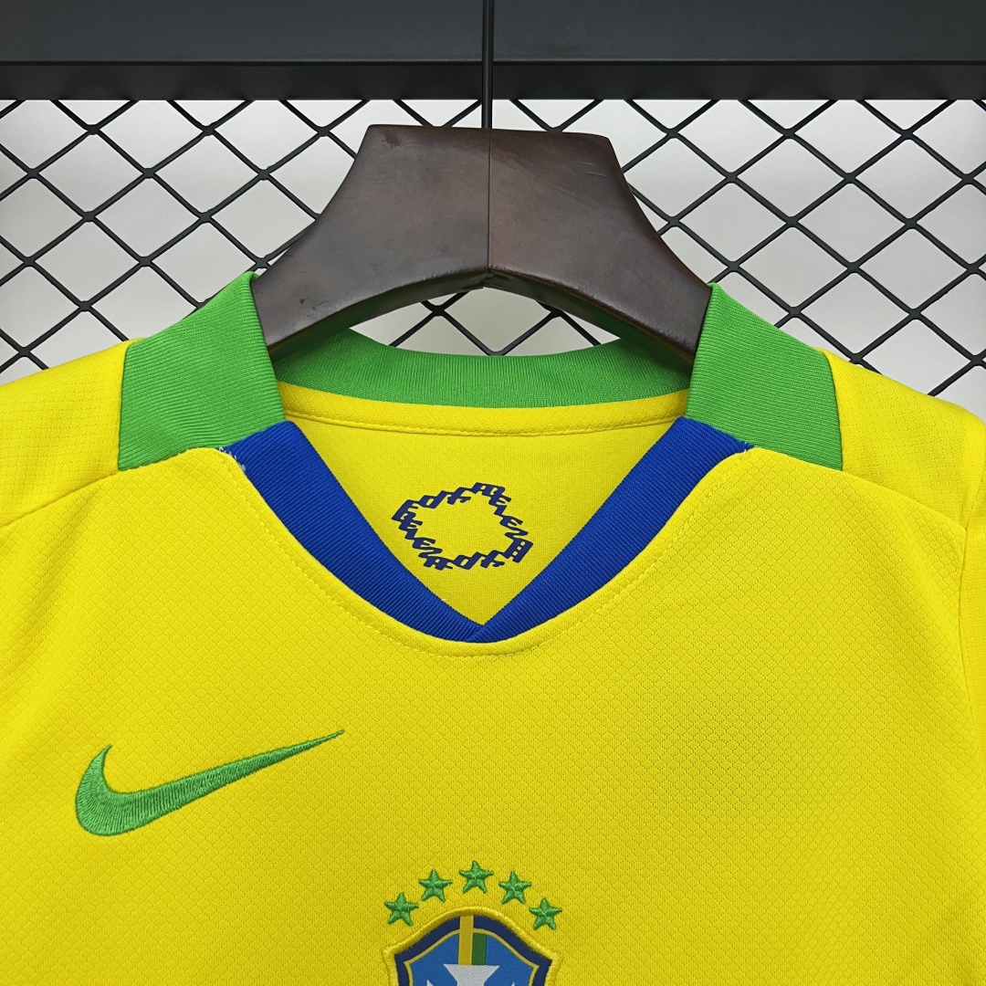 Kid's Home Kit For Brazil Women Team 2025