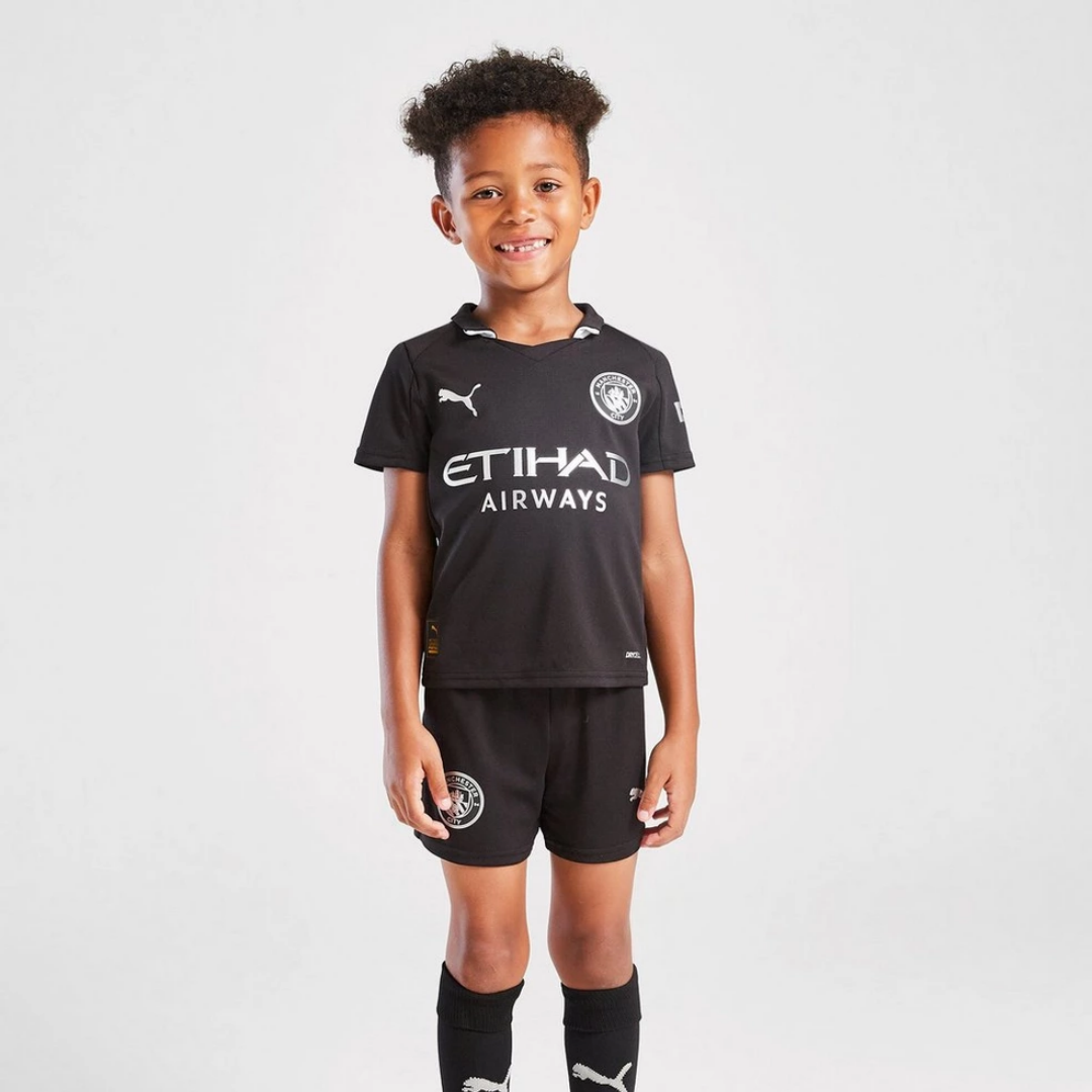 Kid's Manchester City Away Kit 2025/26