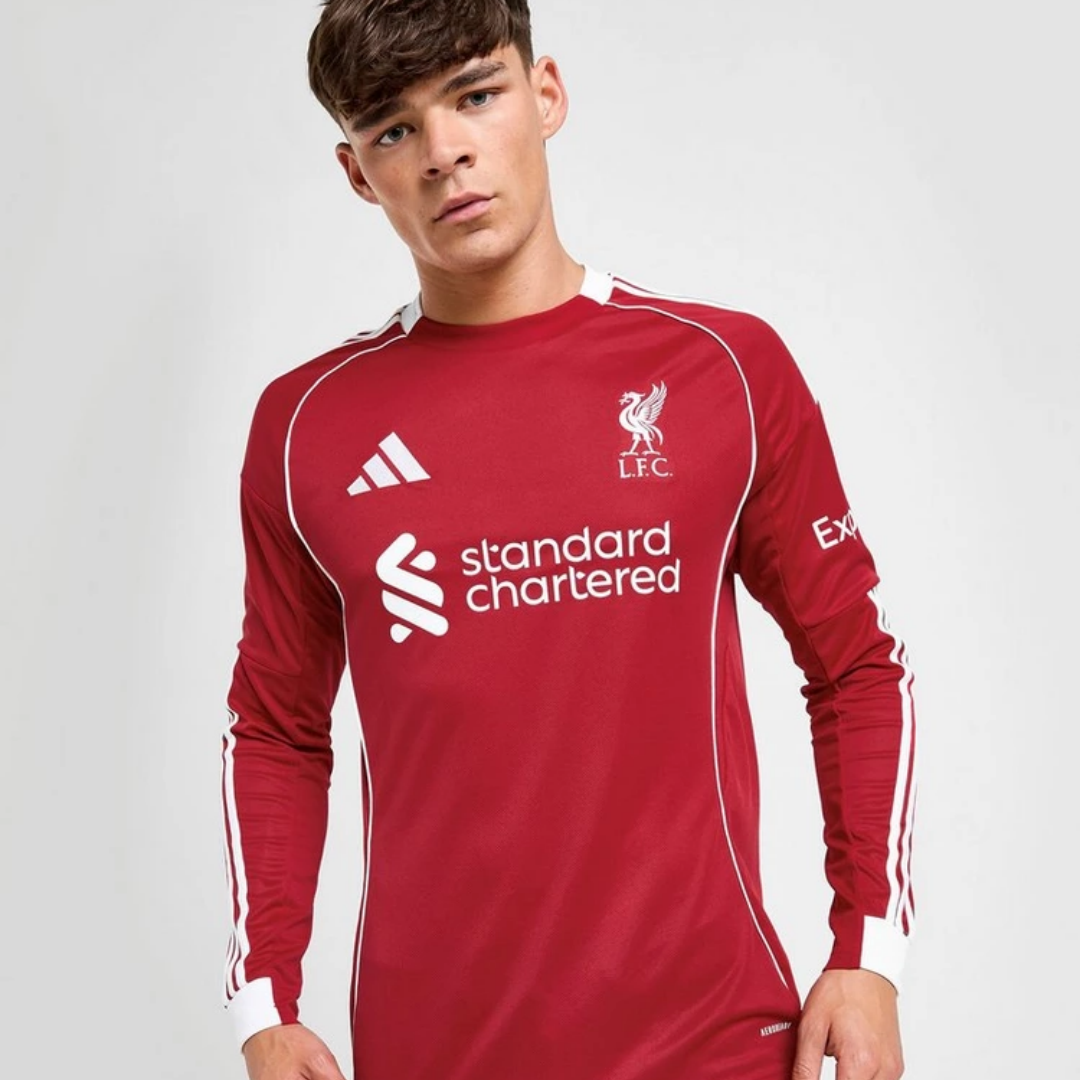 Liverpool Home Long Sleeve Jersey 2025/26