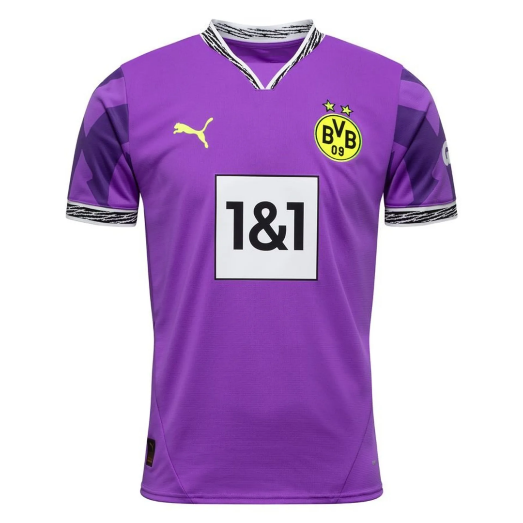 Borussia Dortmund Anniversary Limited Edition Goalkeeper Purple Jersey 2025