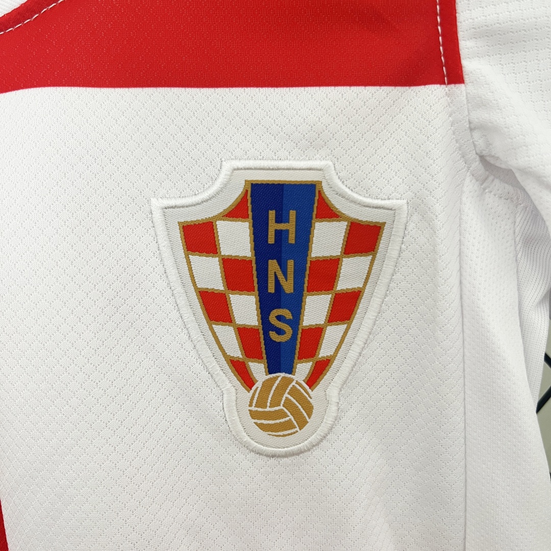 Kid's Croatia Home Kit EURO 2024