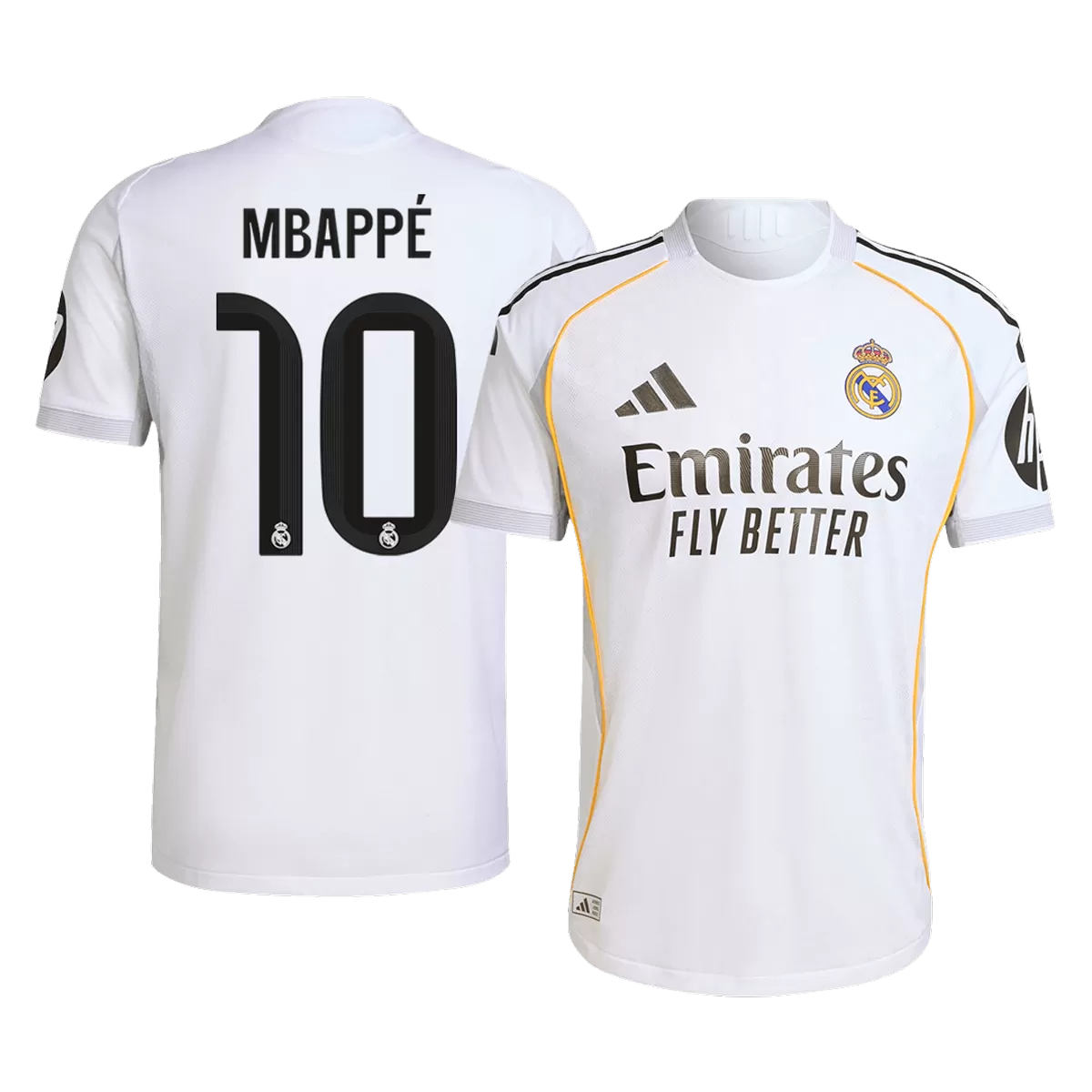 Player Version MBAPPÉ #10 Real Madrid Home Jersey 2025/26