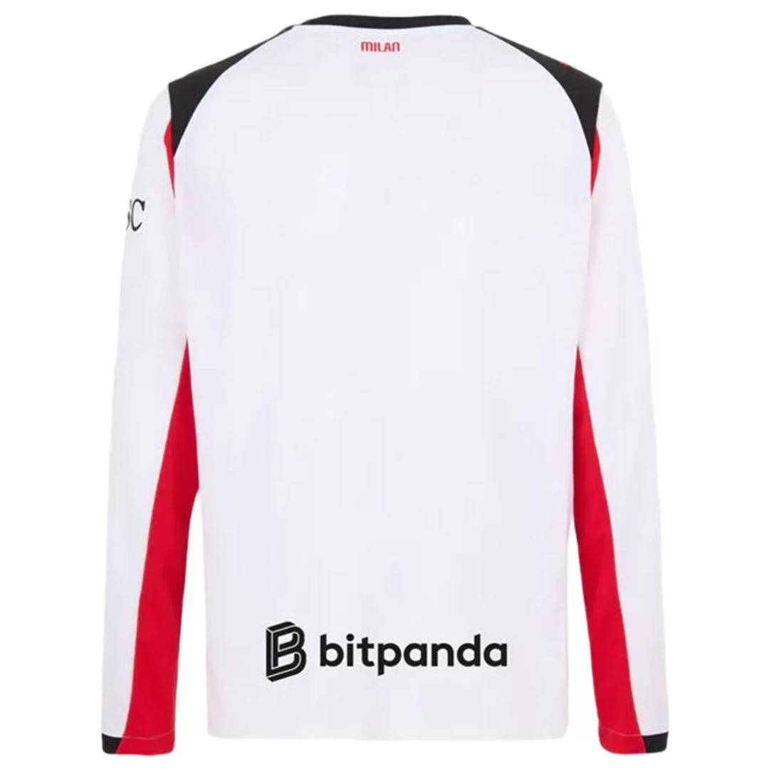 AC Milan Away Long Sleeve Jersey 2025/26