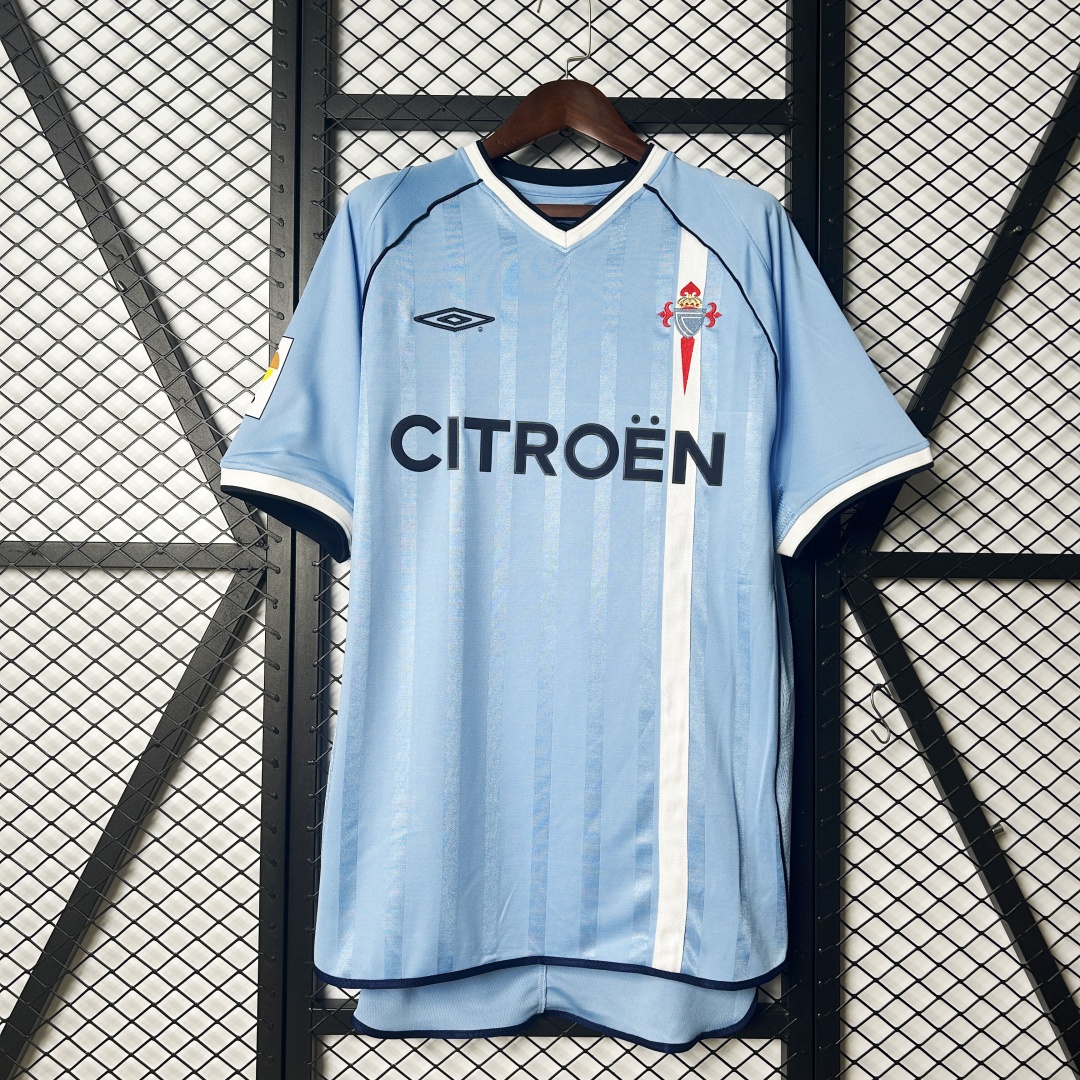 Retro Celta Vigo Home Jersey 2001/02