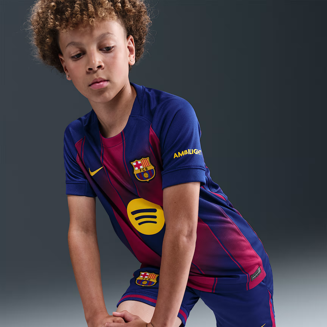 Kid's Barcelona Home Kit 2025/26