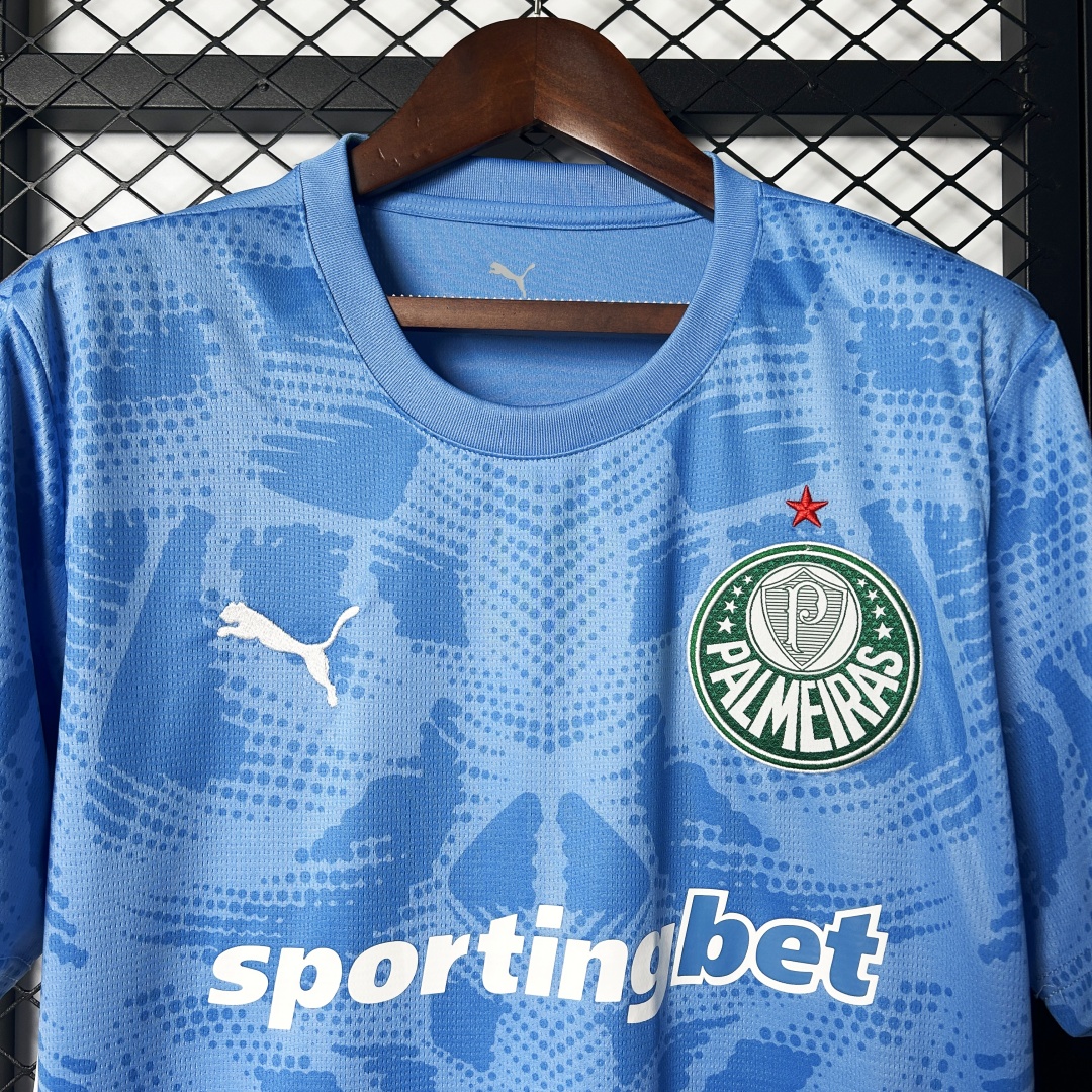 SE Palmeiras Goalkeeper Blue Jersey 2025