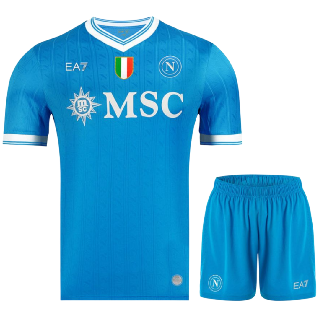 Kid's SSC Napoli Home Kit 2025/26