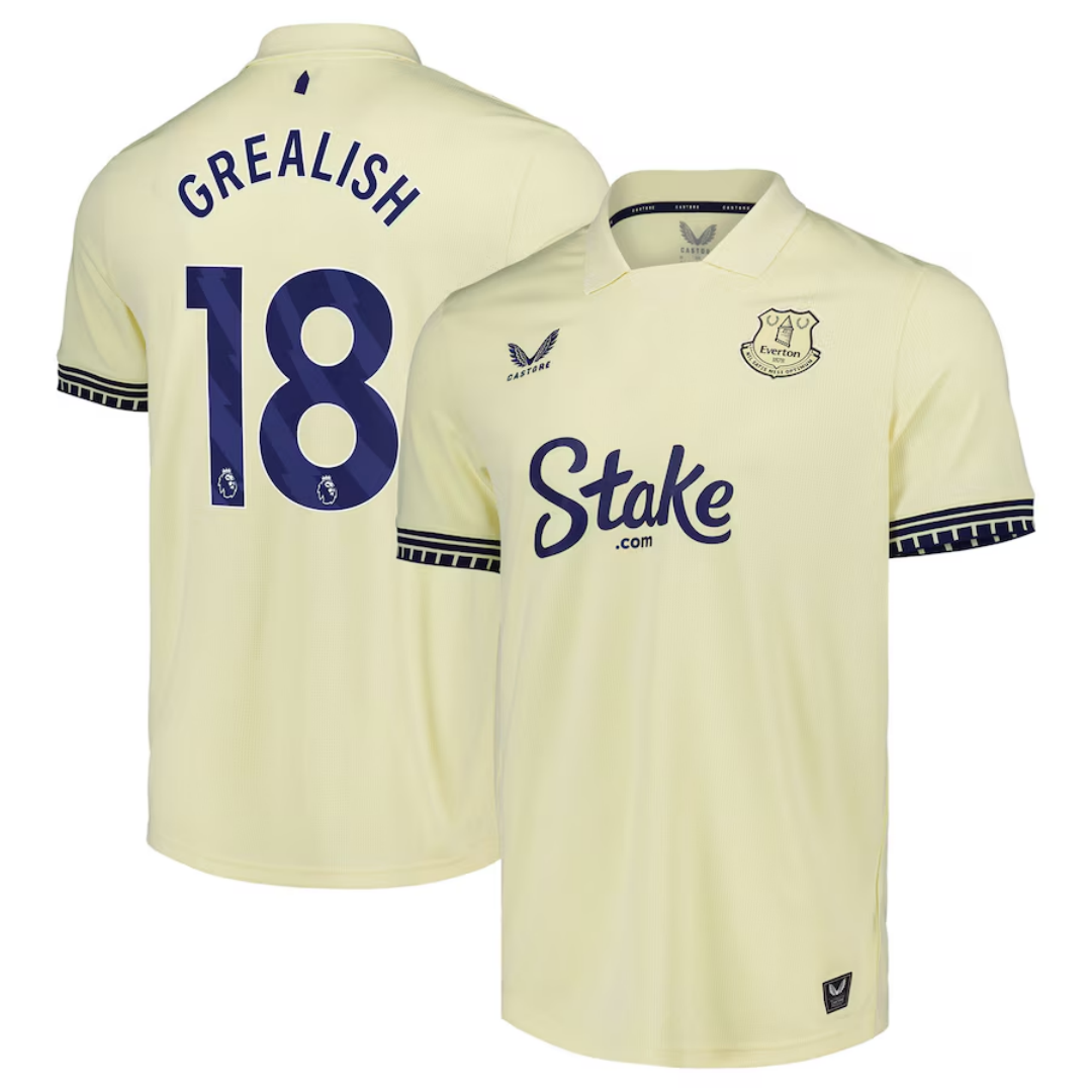 Grealish #18 Everton Away Jersey 2025/26