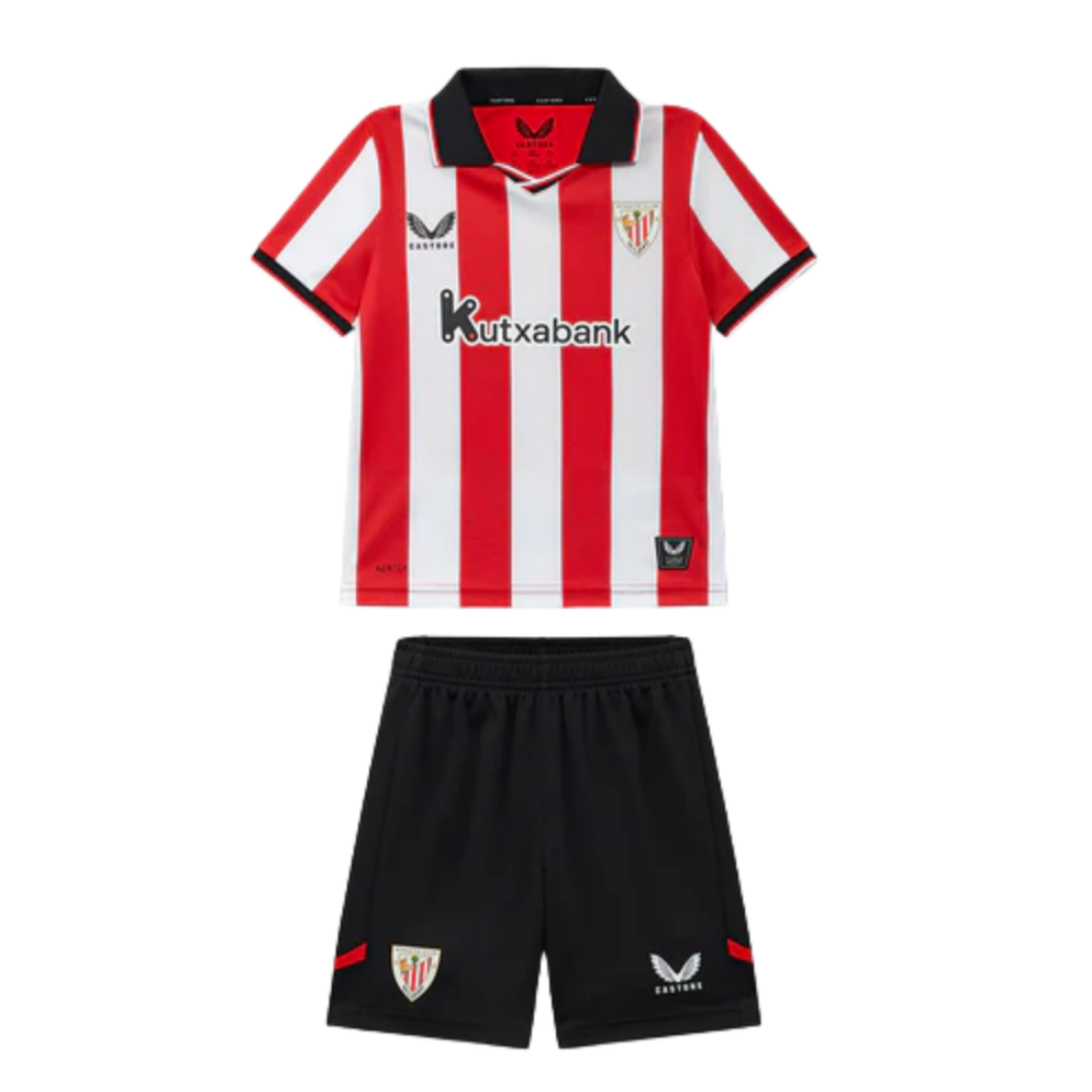 Kid's Athletic Club Bilbao Home Kit 2025/26