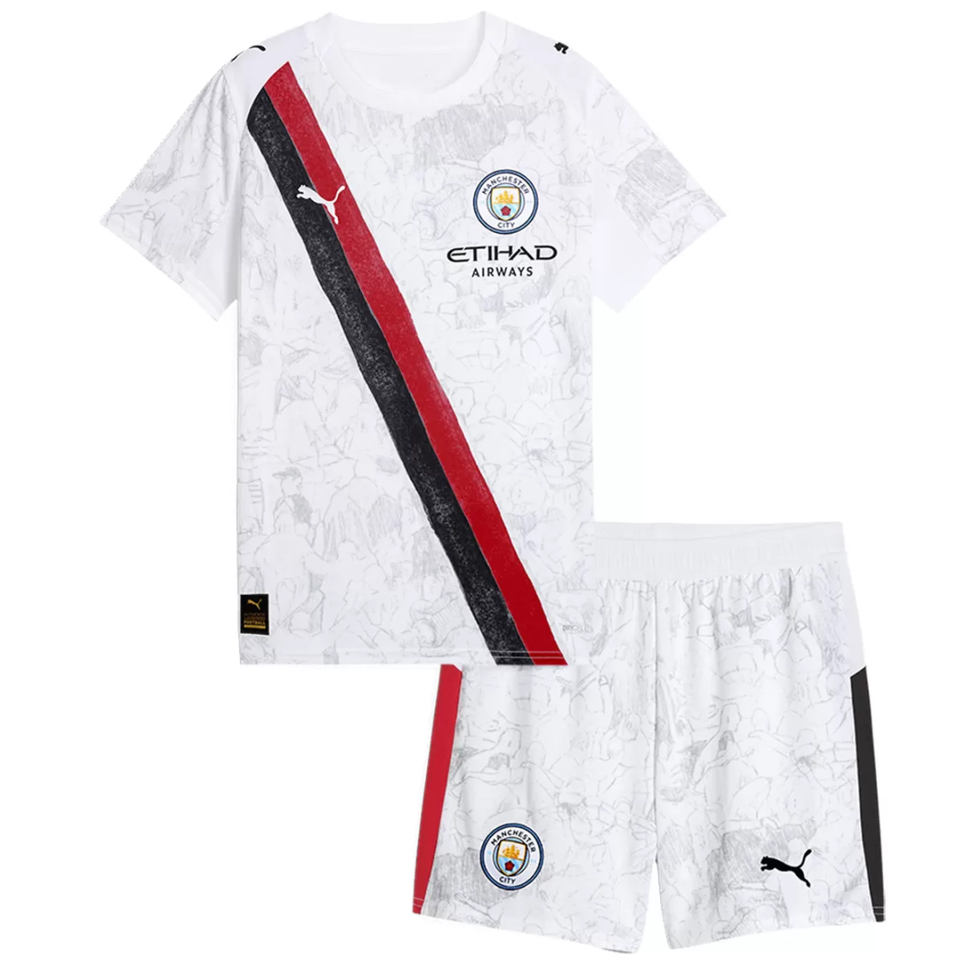 Kid's Manchester City Club World Cup Kit 2025/26