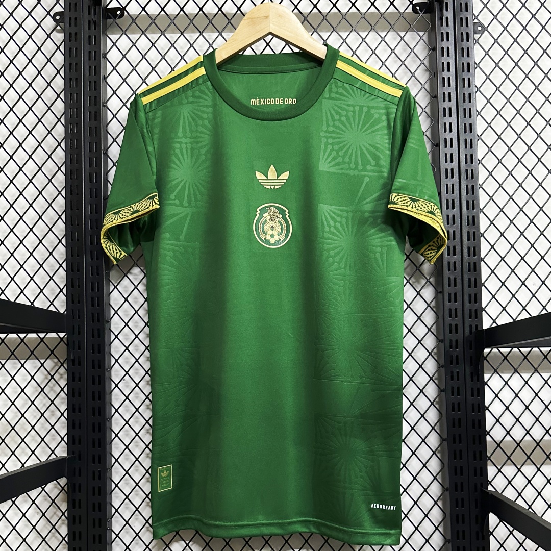 Mexico Gold Cup Green Jersey 2025