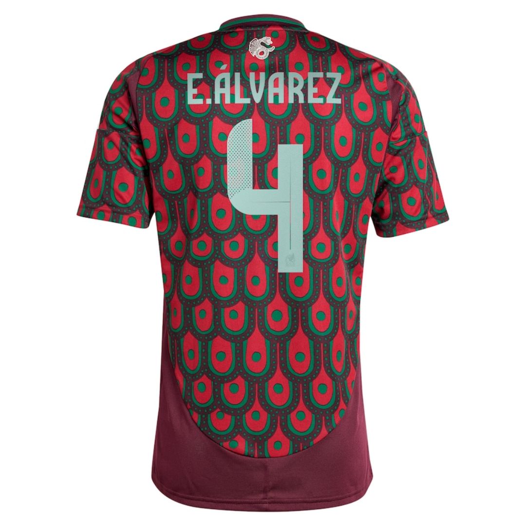 Edson Alvarez #4 Mexico Home Jersey Copa America 2024