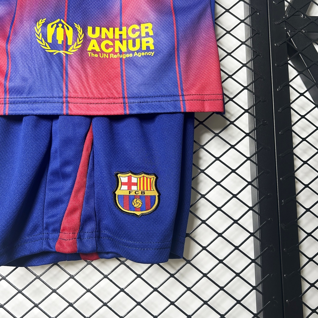 Kid's Barcelona Home Kit 2025/26