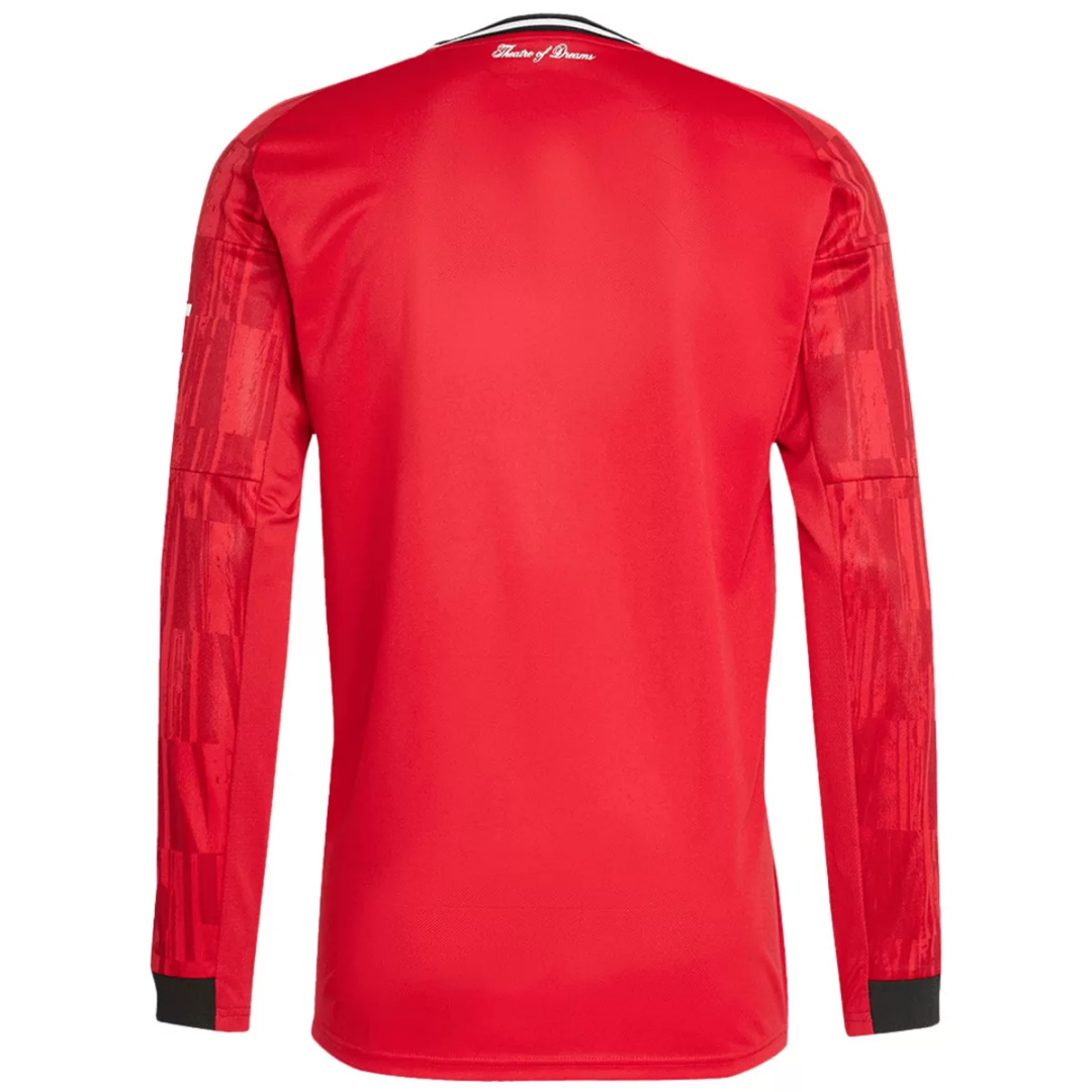 Manchester United Home Long Sleeve Jersey 2025/26