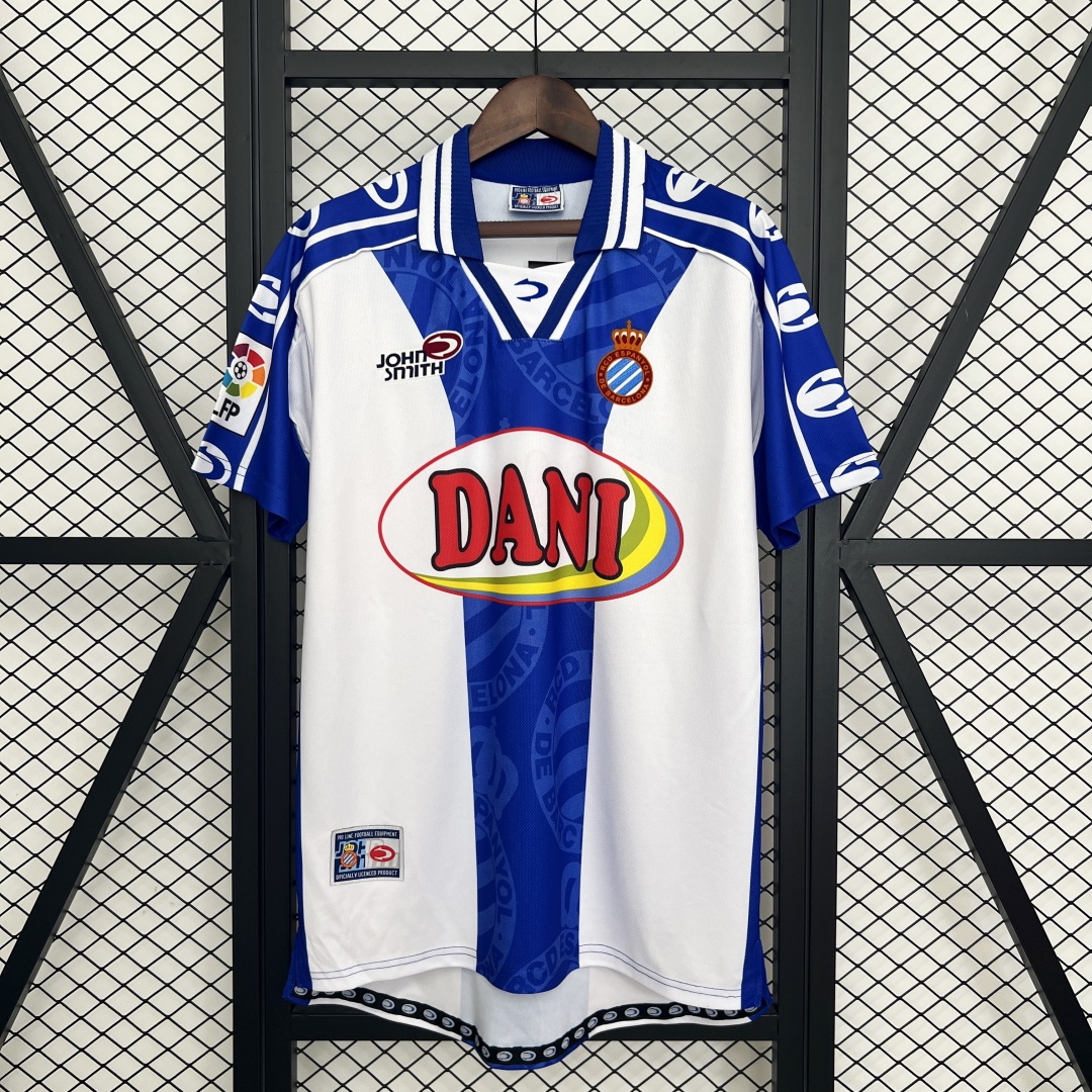 Retro RCD Espanyol Home Jersey 1999/2000