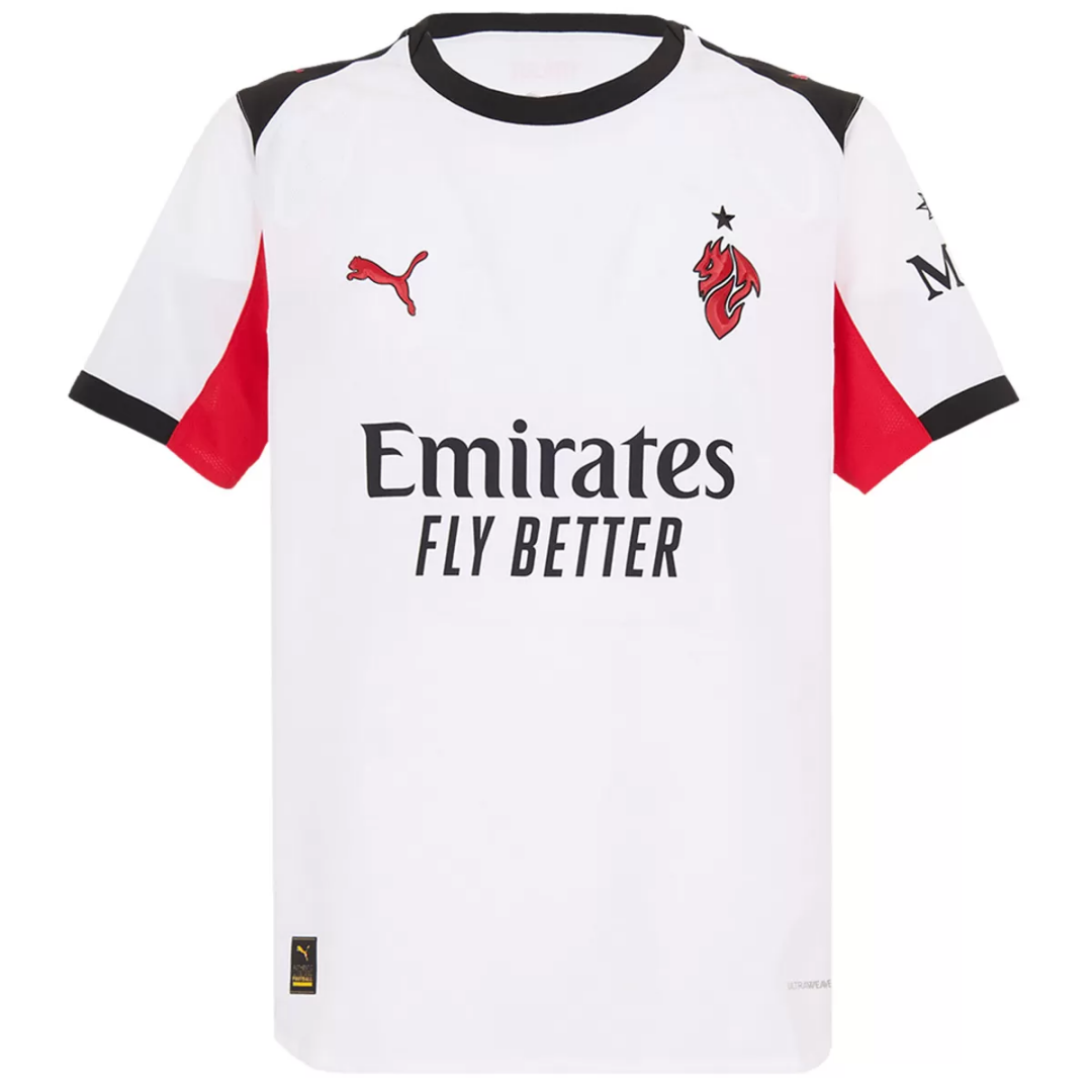 Player Version AC Milan Away Match Jersey 2025/26