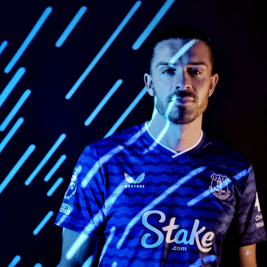 Grealish #18 Everton Home Jersey 2025/26